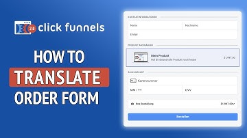 How to Translate an Order Form in Clickfunnels 2.0 - Clickfunnels 2.0 Tutorial