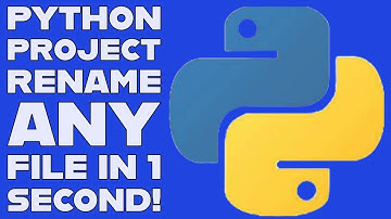 The Easiest Python Rename Tool: Change Any File Name or Extension Instantly!