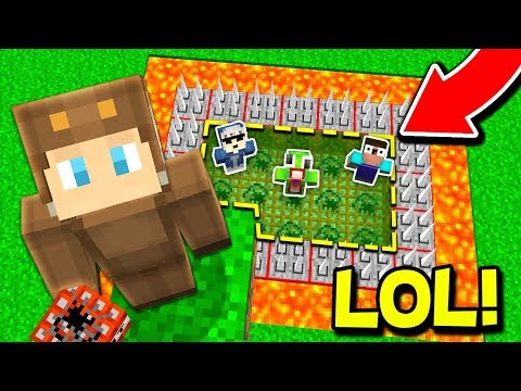 UNSPEAKABLEGAMING AND MOOSECRAFT TROLL IN MINECRAFT BED 