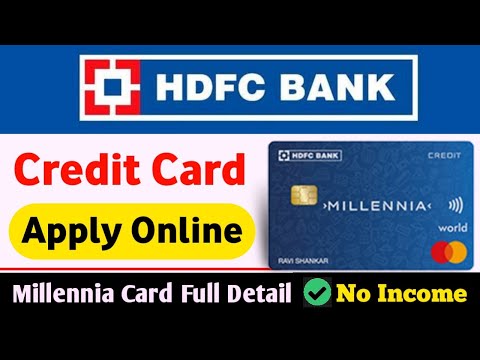 HDFC Credit Card Apply Online | Hdfc Millennia Credit Card | How To Apply Hdfc Credit Card