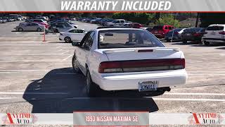 1993 Nissan Maxima SE