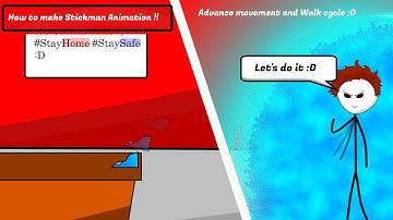 How to make Stickman animation Like Axzyte,Allipse, and leo kun