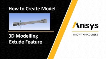 06 Extrude Revolve Sweep and loft Feature in Ansys workbench. Create 3D From 2D in Ansys Workbench