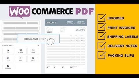 WooCommerce - PDF Invoices & Packing Slips Customizer
