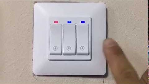 SCS86-03AJAI Tuya Smart Wi-Fi Curtain Switch