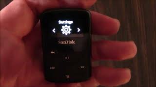How To Restore A SanDisk Clip Jam MP3 Player To Factory Settings