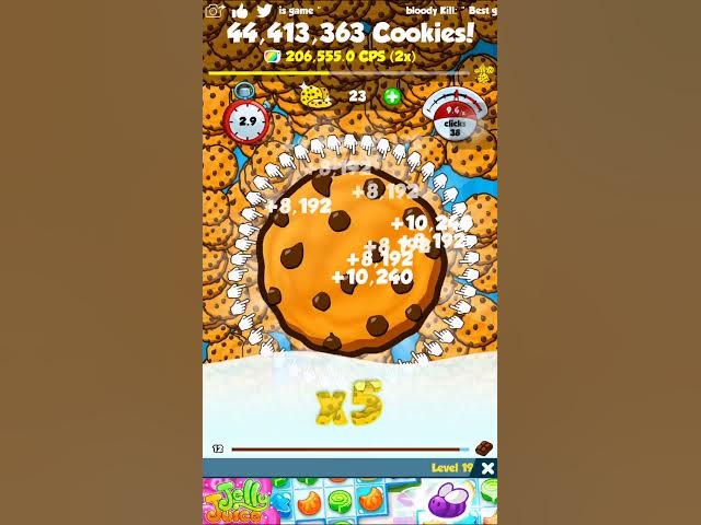 Cookie Clickers 2 Level 18 completed 