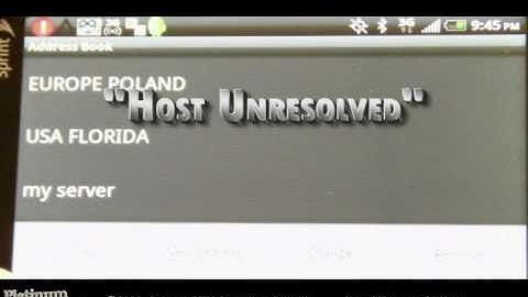 Troubleshooting Alnet CMS Mobile - Error: "Host Unresolved" on iPhone, iPad, Android, Blackberry