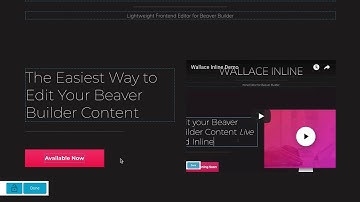 Wallace Inline 1.0 Demo