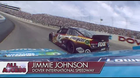 Jimmie Johnson Dover radio communication during pe...