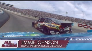 Jimmie Johnson Dover radio communication during penalty