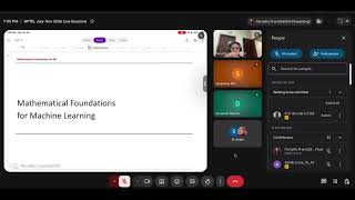 NPTEL Live session - Week 1
