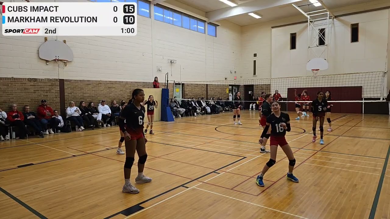 TLS Girls Bugarski Cup ( February 22 2026 ) Final Game 1/2 : Cubs Impact vs Markham Revolution