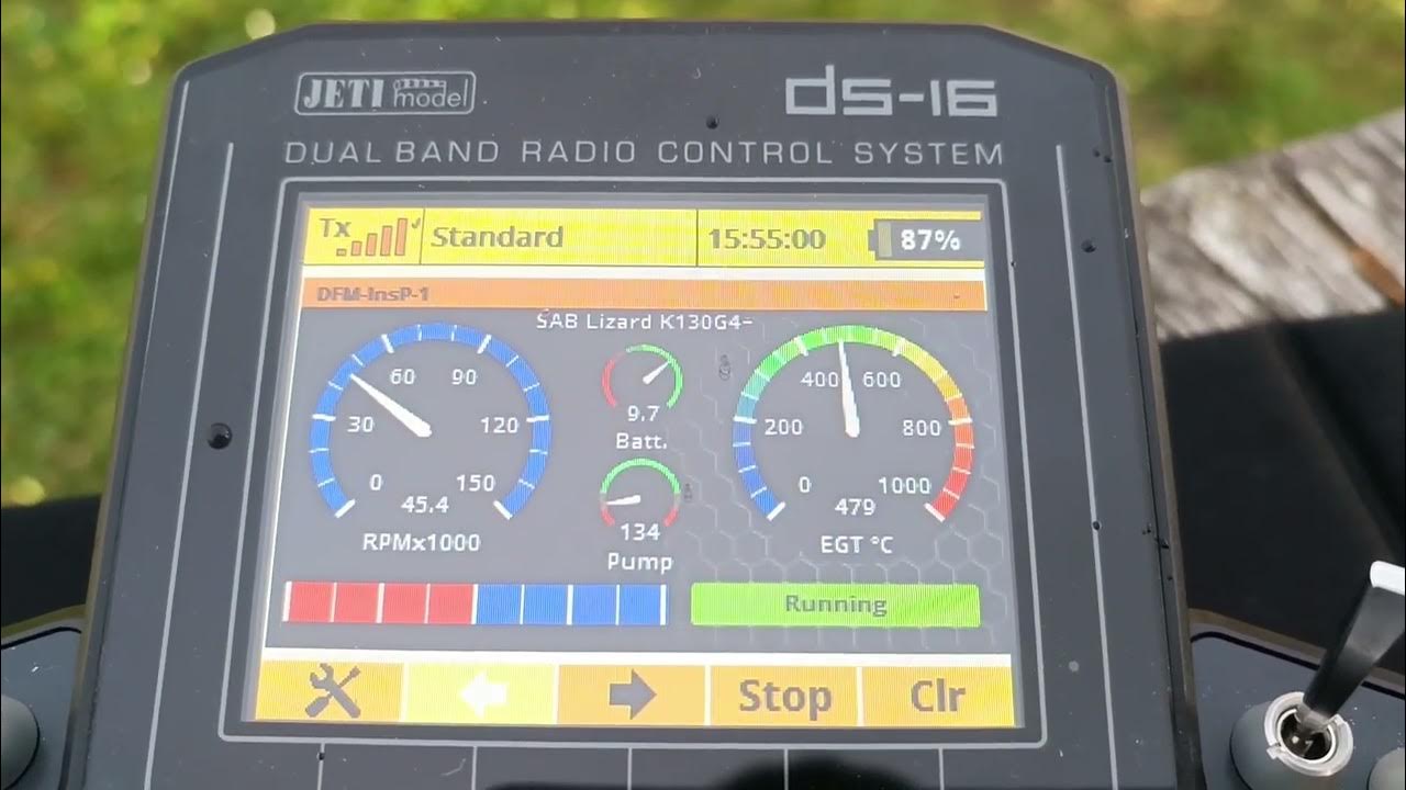 JETI DS16II K130G4+ VSpeak jetiluadfm.app YouTube