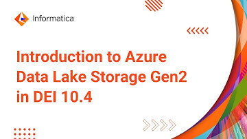 Introduction to Azure Data Lake Storage Gen2 in DEI 10.4