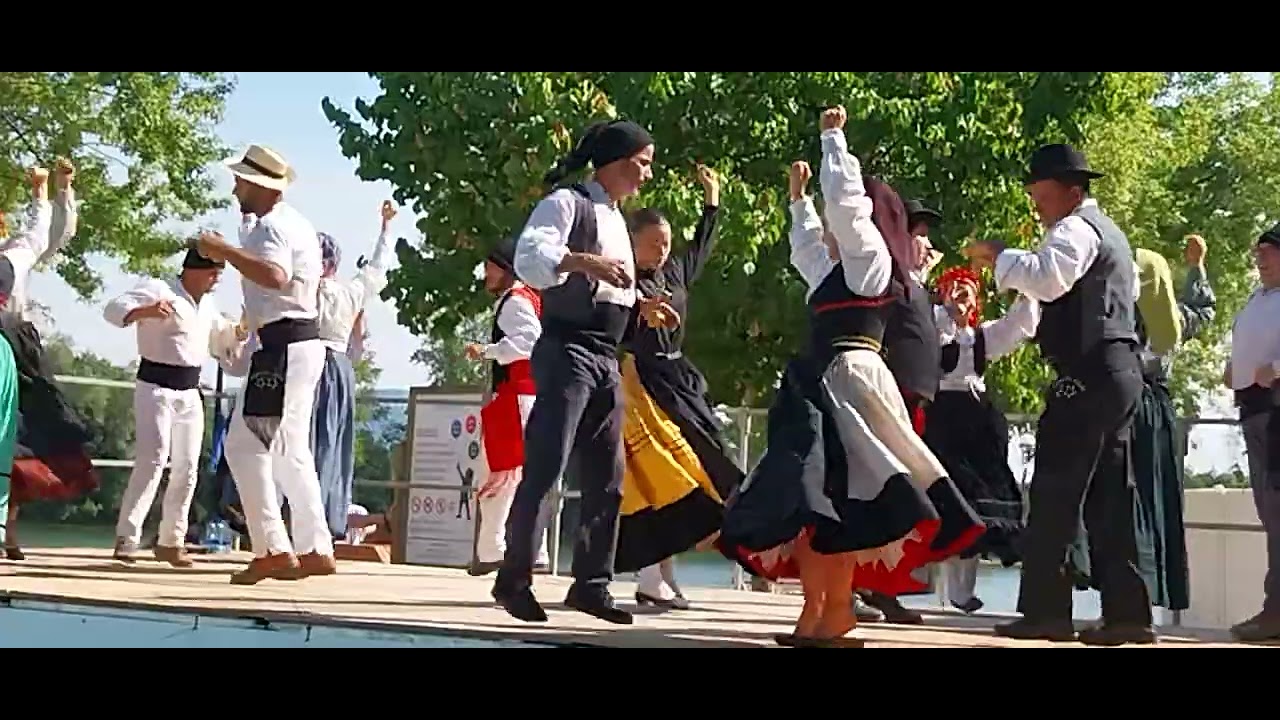 RANCHO ESTRELAS DO MINHO DE VAULX EN VELIN NA FESTA EM TREVOUX