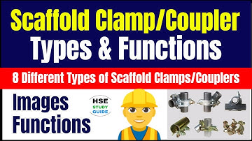 Types of Scaffolding Clamp || Types of Scaffolding Coupler || Uses/Functions of Scaffolding Clamp
