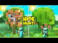 Minecraft Hide or Hunt, But in a Secret Swamp TREE Base!