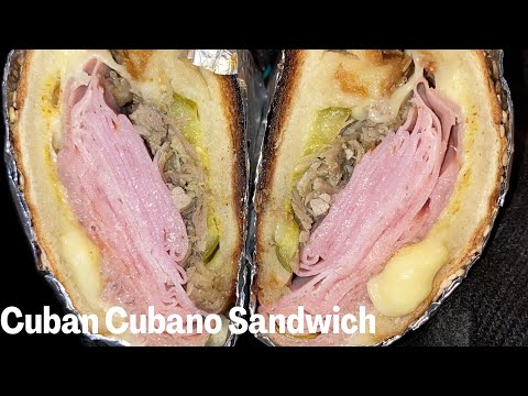 How To Make The BEST CUBAN (CUBANO) SANDWICH: With An ITALIAN Flare- PROSCIUTTO, COTTO & HONEY HAM