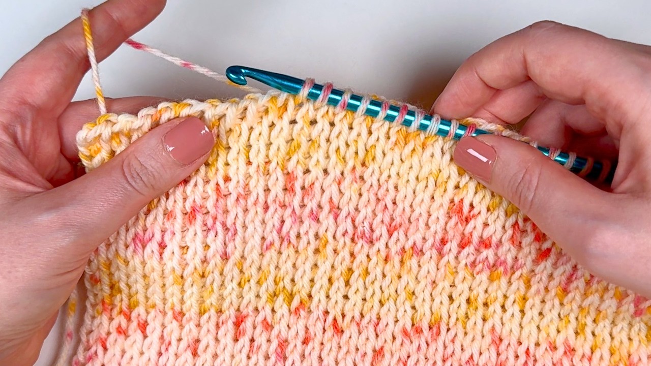 The Crochet Stitch That Looks Like Knitting 🤯