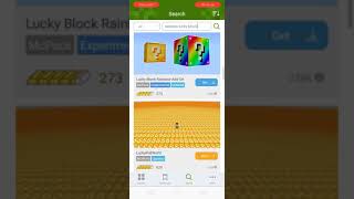 minecraft || lucky block addon || with apps. screenshot 2