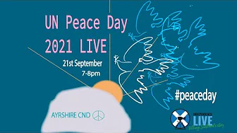 UN PEACE DAY - Ayrshire 2021 title=