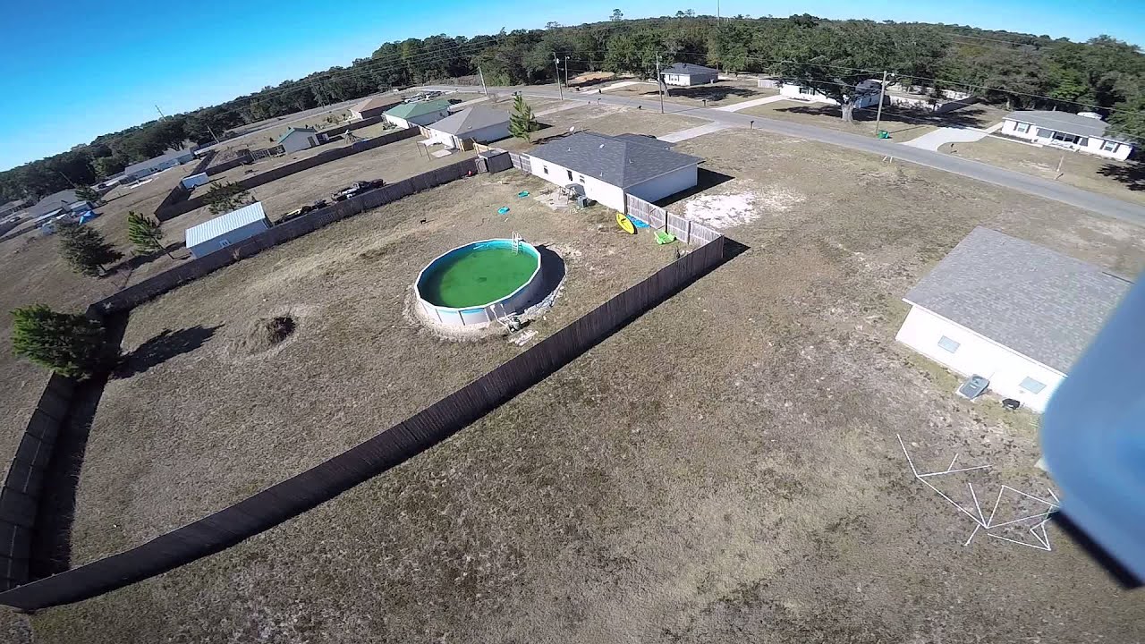 Testing the dji phantom fc40 with go pro hero4 black edition