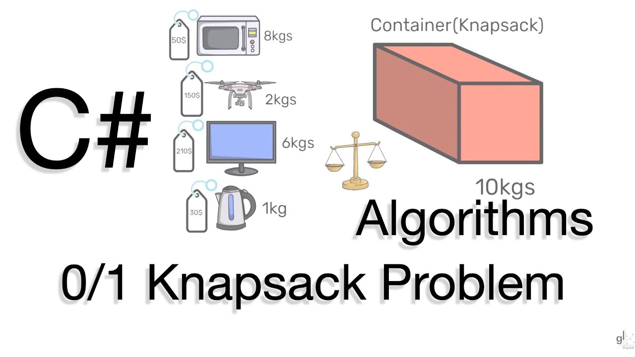 C# - Algorithms - 0/1 Knapsack Problem - YouTube