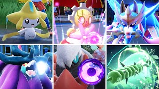 Pokémon Scarlet & Violet - All Legendary Signature Moves (The Teal Mask)