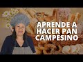 🥖 Cómo hacer pan campesino | Auténtica receta panadera 👩‍🍳