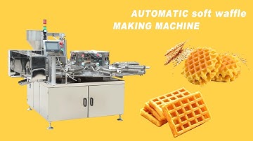 Automatic Soft waffle machine production machine