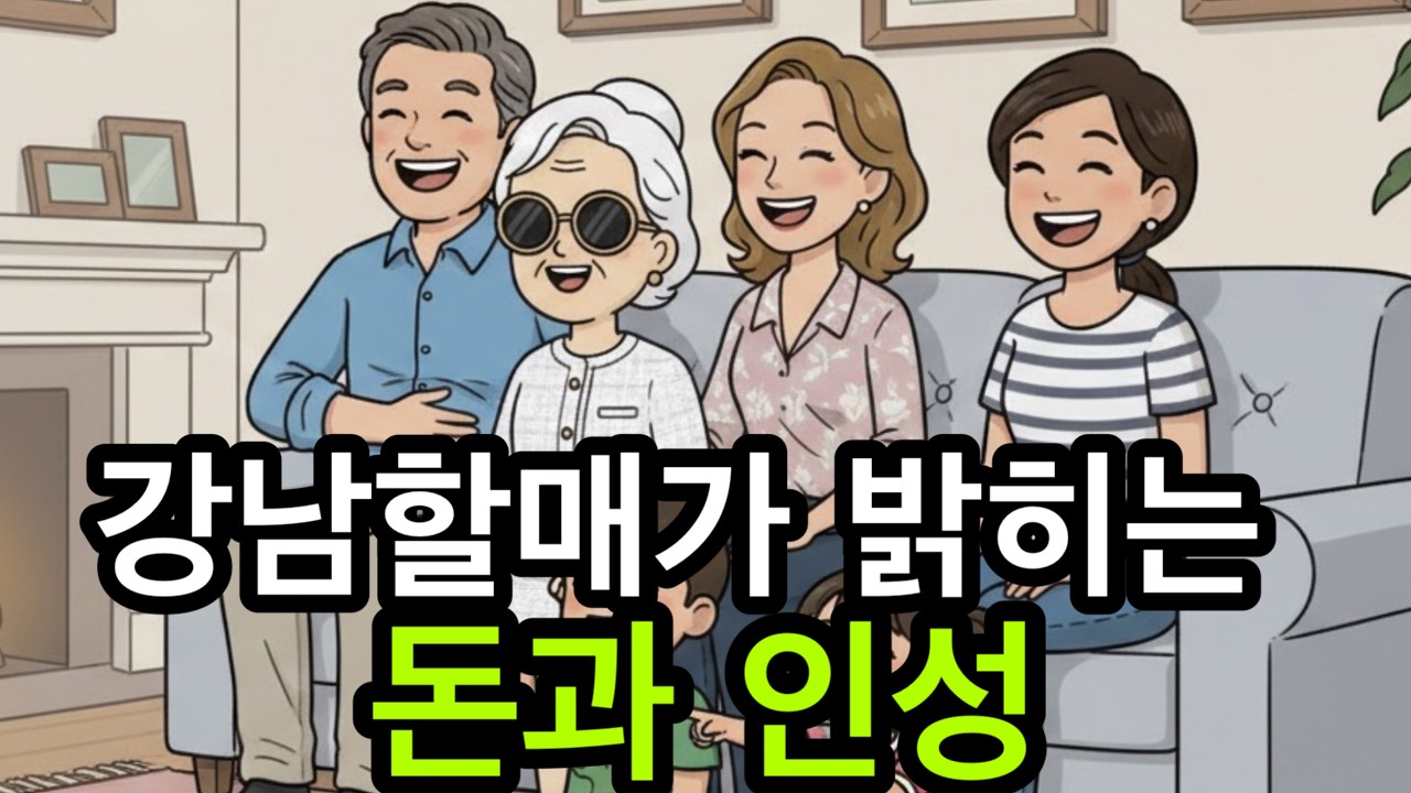 강남할매가 밝히는 돈과 인성. (진정한 가치는 무엇인가? 돈? 사랑?)