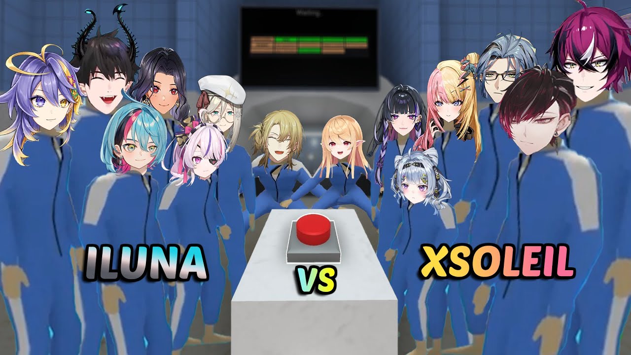 XSOLEIL and ILUNA play crab game but with two impostors