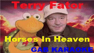 Terry Fator - Horses In Heaven (With Vocal Guide) - Karaoke Lyrics Instrumental