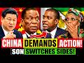 POWER EARTHQUAKE‼️Ch!na DEMANDS ACTION — Mnangagwa ROCKED AS HIS OWN SON SWITCHES SIDES