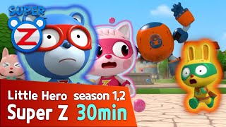 [Super Z 1,2] Little Hero Super Z l 30min Play l Alphabet Game F l screenshot 4