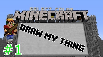Minecraft: Draw My Thing Ep 1 (Mineplex Mini Game)