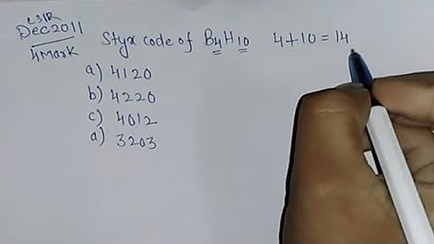[TRICK] How to calculate sytx code in seconds of Boranes. Csir net and Gate chemistry