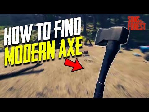 Sons Of The Forest | HOW TO FIND THE MODERN AXE | UPDATED LOCATION