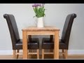 Minsk small oak table Emperor leather chair set Minsk small oak table Emperor leather chair set
