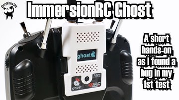 ImmersionRC Ghost Long range 2.4Ghz system.  A quick look/test