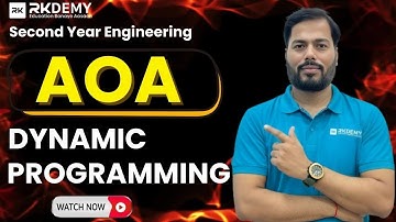 Dynamic Programming Explained | AOA Most Scoring Topic for 2nd Year Students | Nitin Sir |