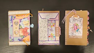 📜 Junk Journal flip through - No talking, no music, ASMR