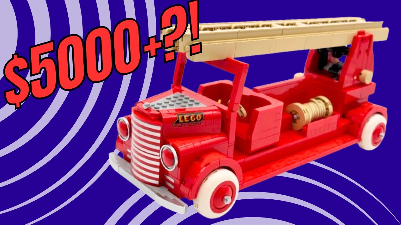 The $5000 LEGO Inside Tour Fire Truck Set!