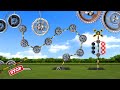 【踏切アニメ】収容可能な歯車すぎた踏切 / Train & Railroad Crossing - Gears & Mechanical Crossing -