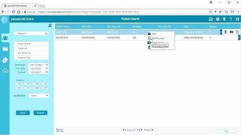 Adding Documents to Patient Orders - postDICOM Free DICOM Viewer