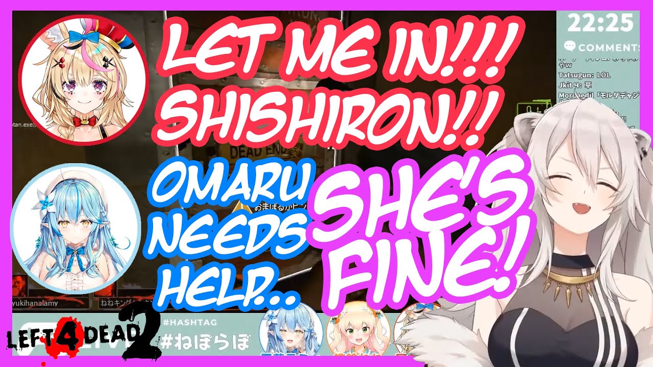 Omaru Polka is Repeatedly Left for Dead by Shishiro Botan「L4D2」 [ENG]