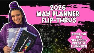 2026 May Planner Flip -Thru | After the Pen Spreads!
