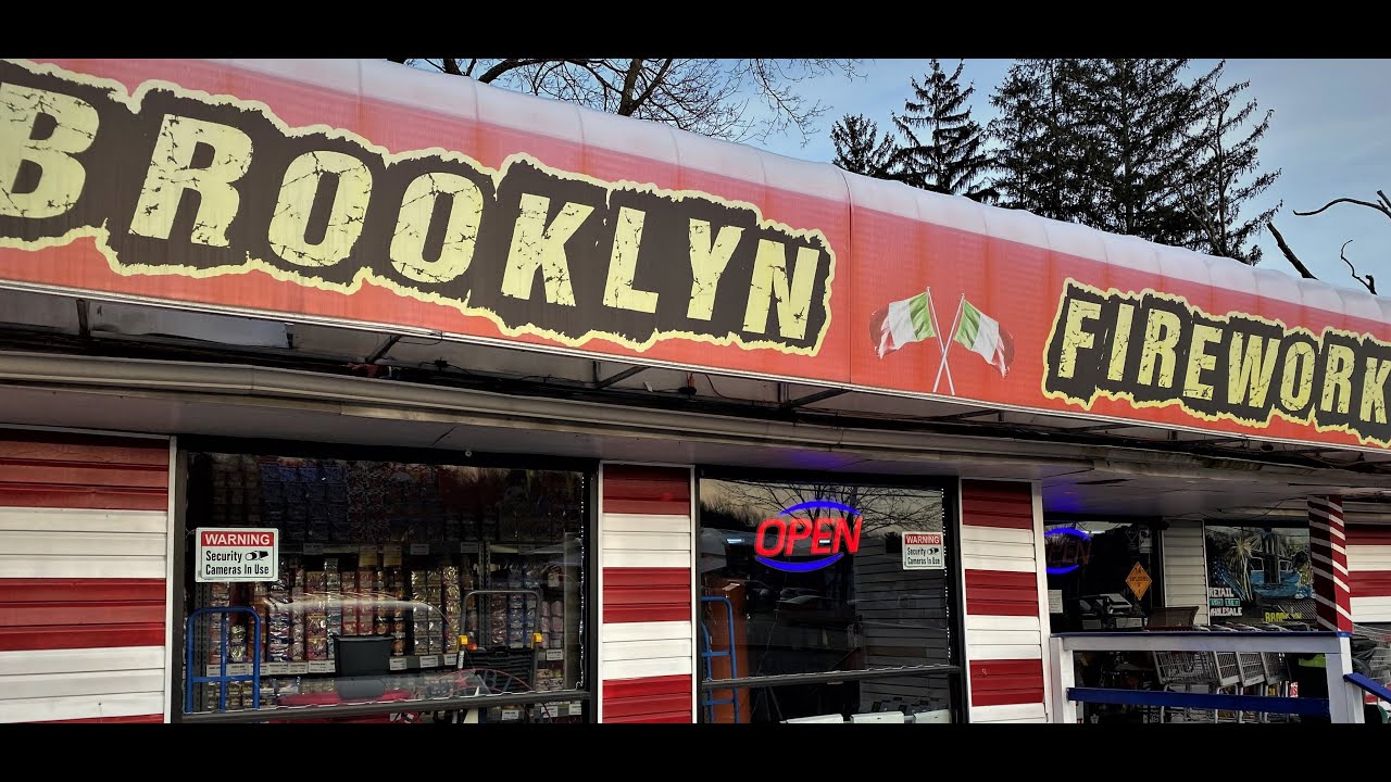 Brooklyn Fireworks Of Tannersville Pennsylvania Store Tour YouTube