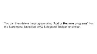 Removing AVG Secure Search from Firefox